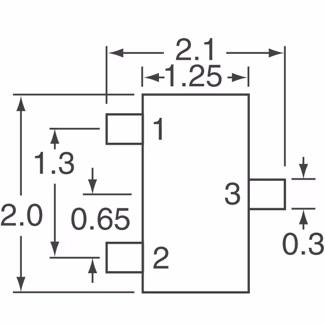 2SC5632G0L Panasonic Electronic Components  Transistors - Bipolar (BJT) - RF